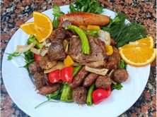 صحن مشكل بلدي