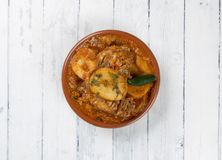 لحم مع بطاطس