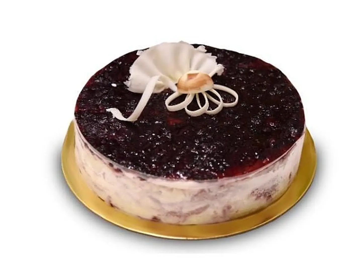 Cold Berry Ice Cream Cake