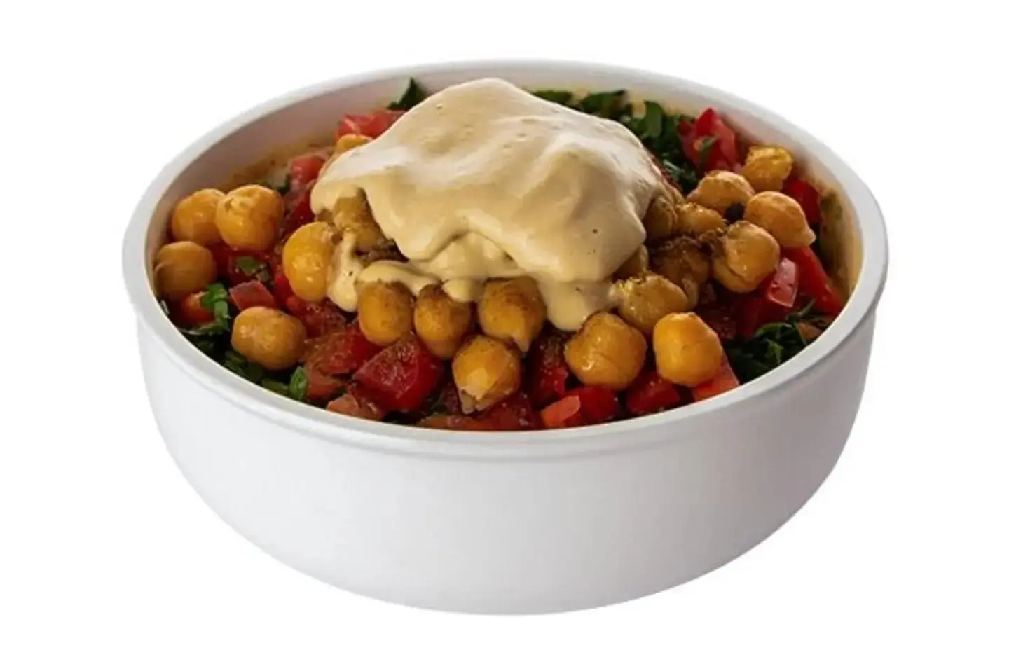 Whole Chickpeas With Yogurt Plate