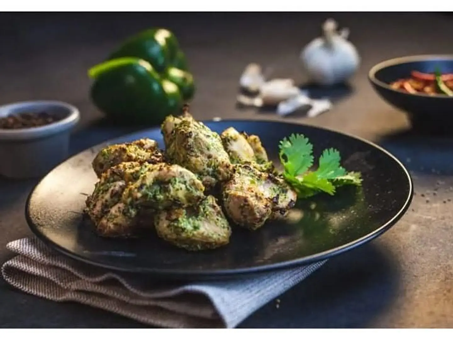 Chicken Green Boti