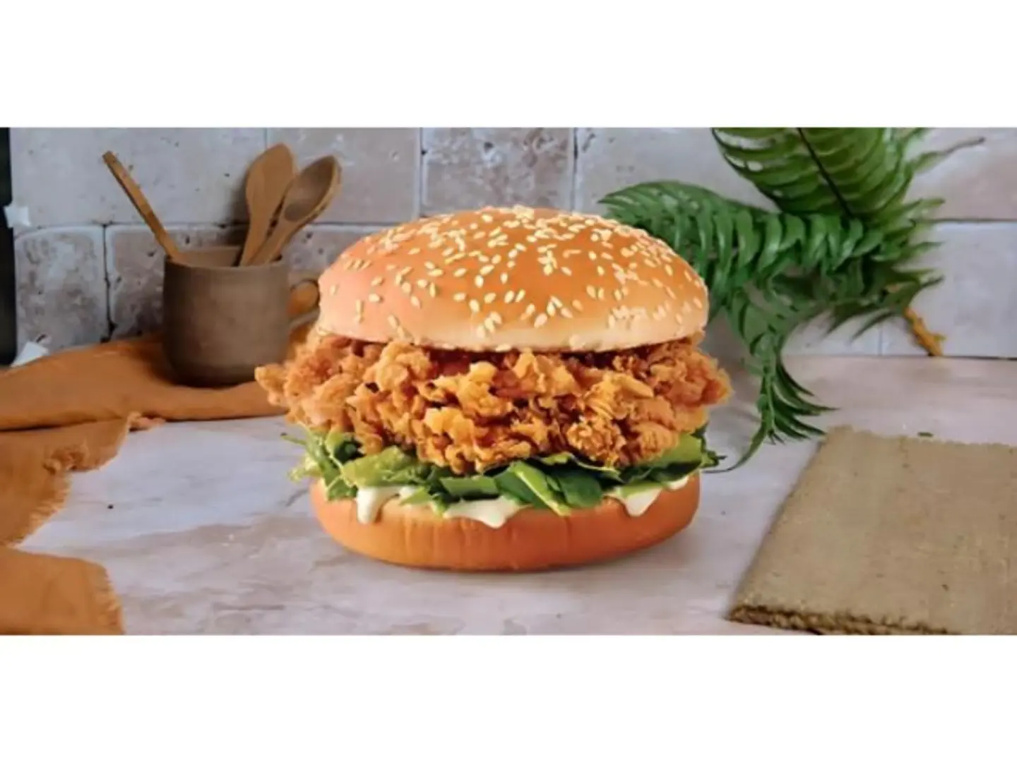 Crispy Zinger Chicken Sandwich