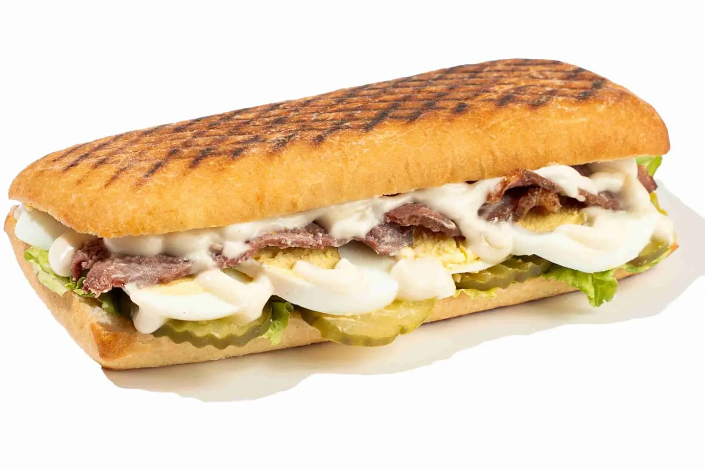 ساندويش البيض المسلوق