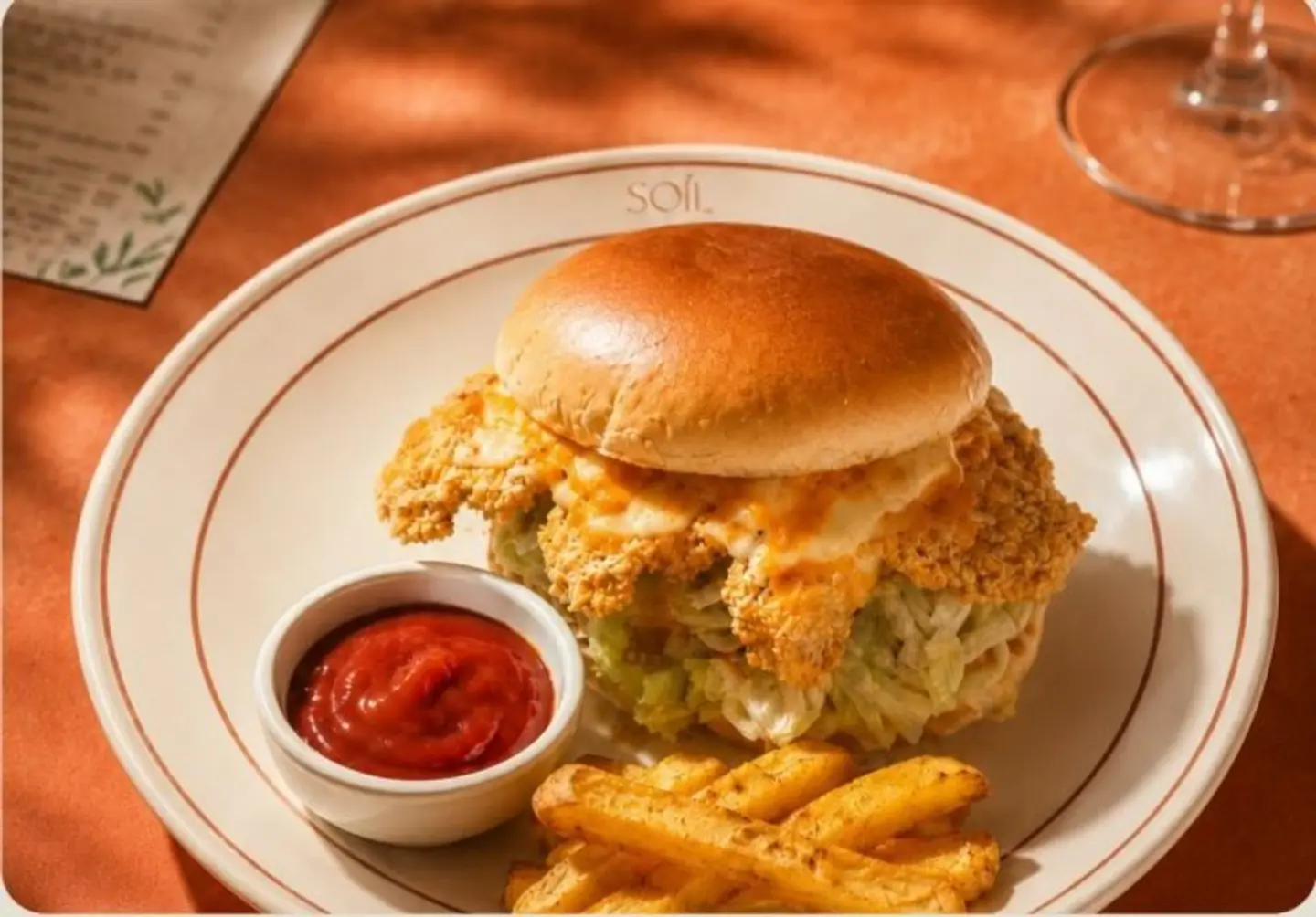 Crispy Chicken Burger