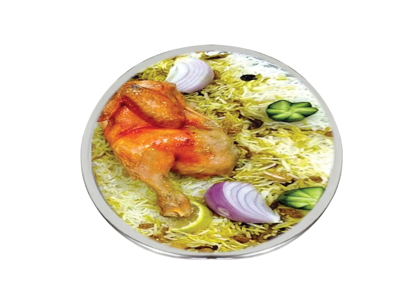 نص دجاج مضغوط