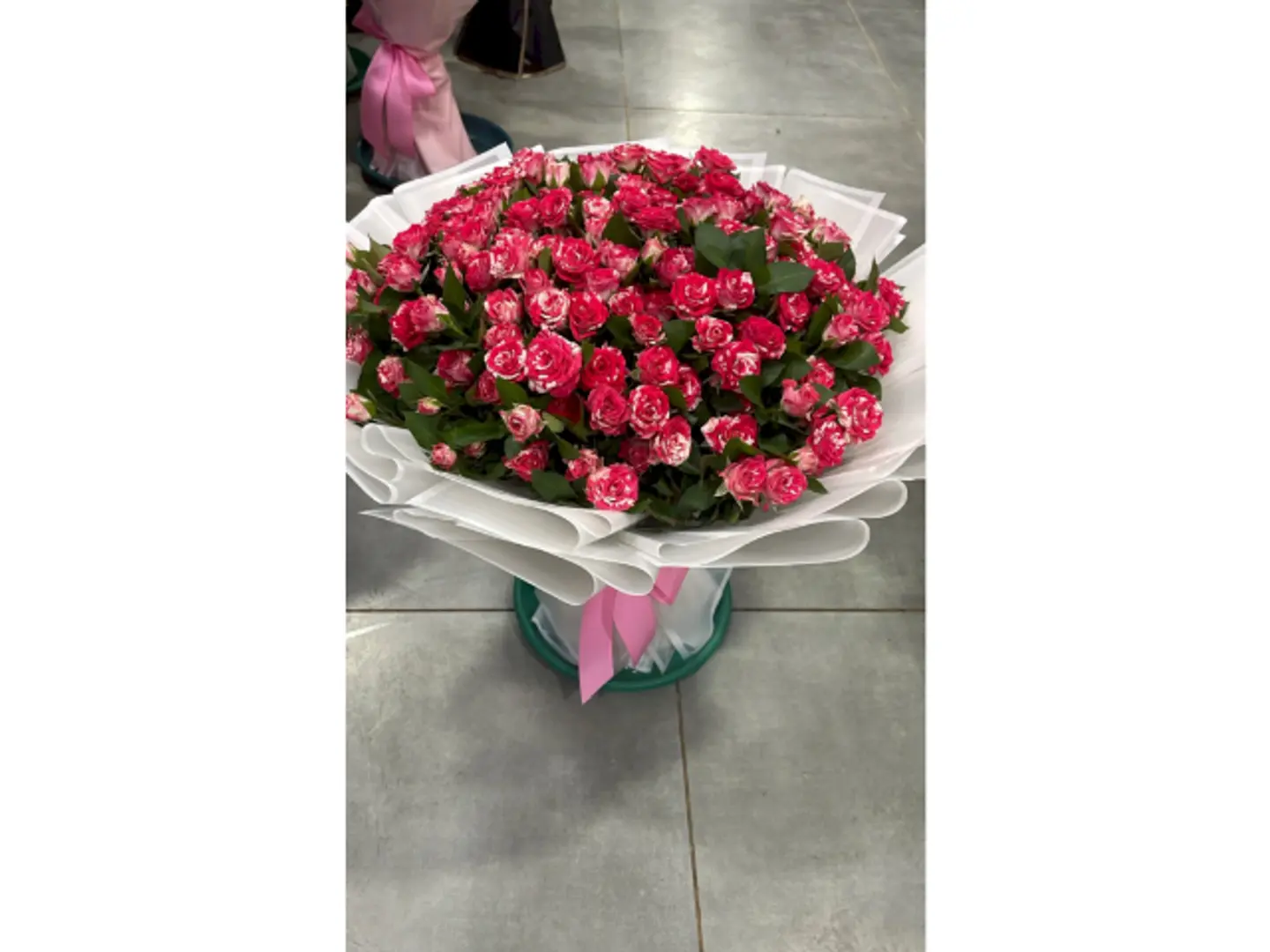 Double Color Baby Rose Bouquet