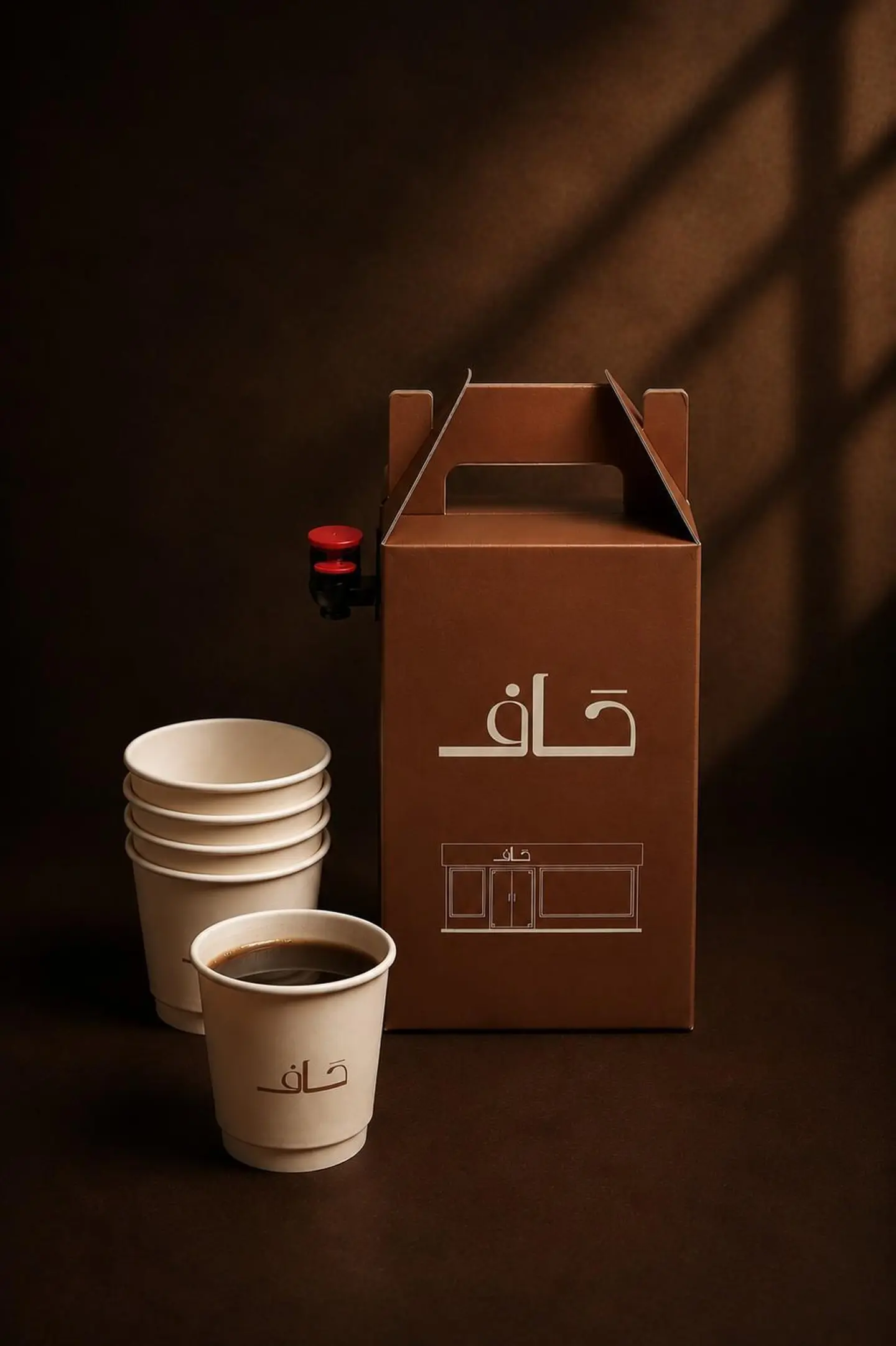 بوكس قهوة اليوم حار 1 لتر