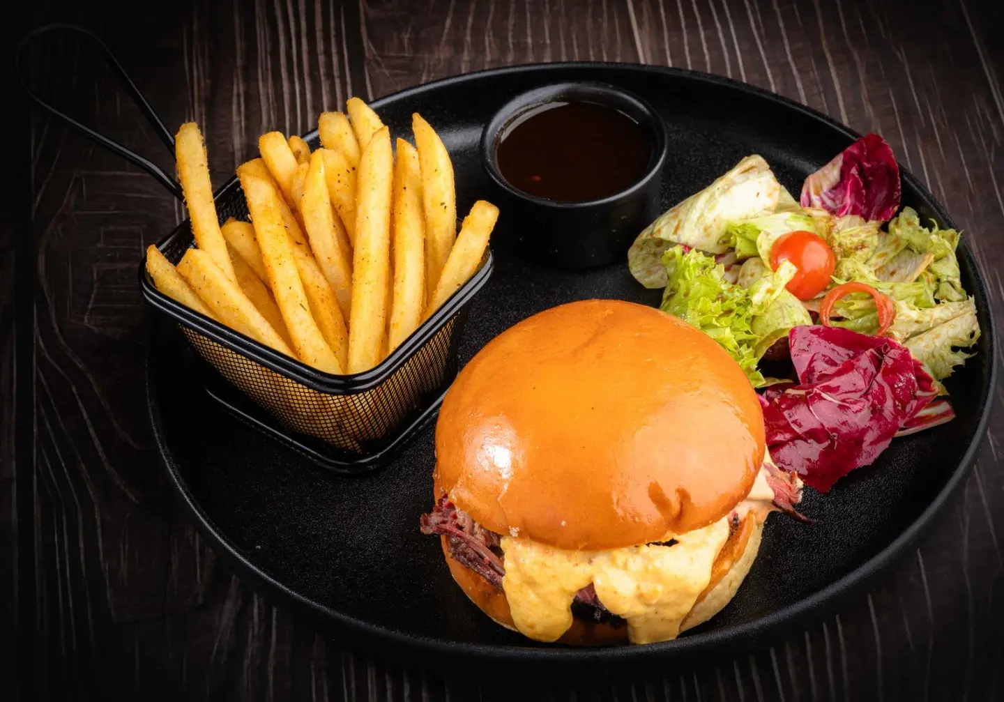 Ribs Burger Meal