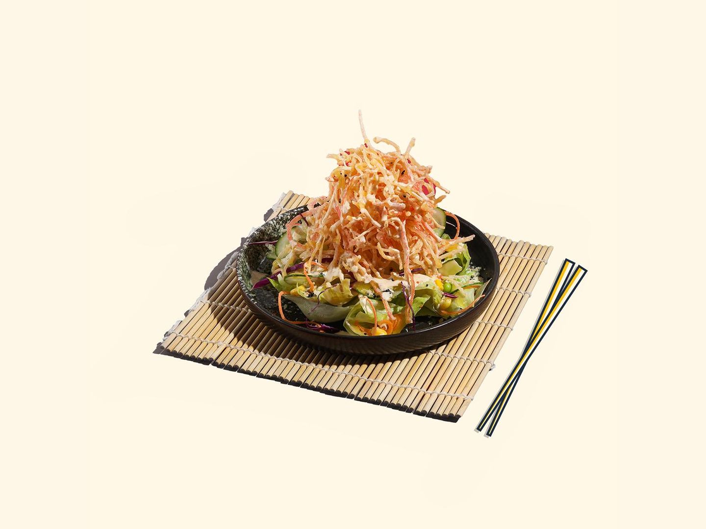 Crispy Kani Salad