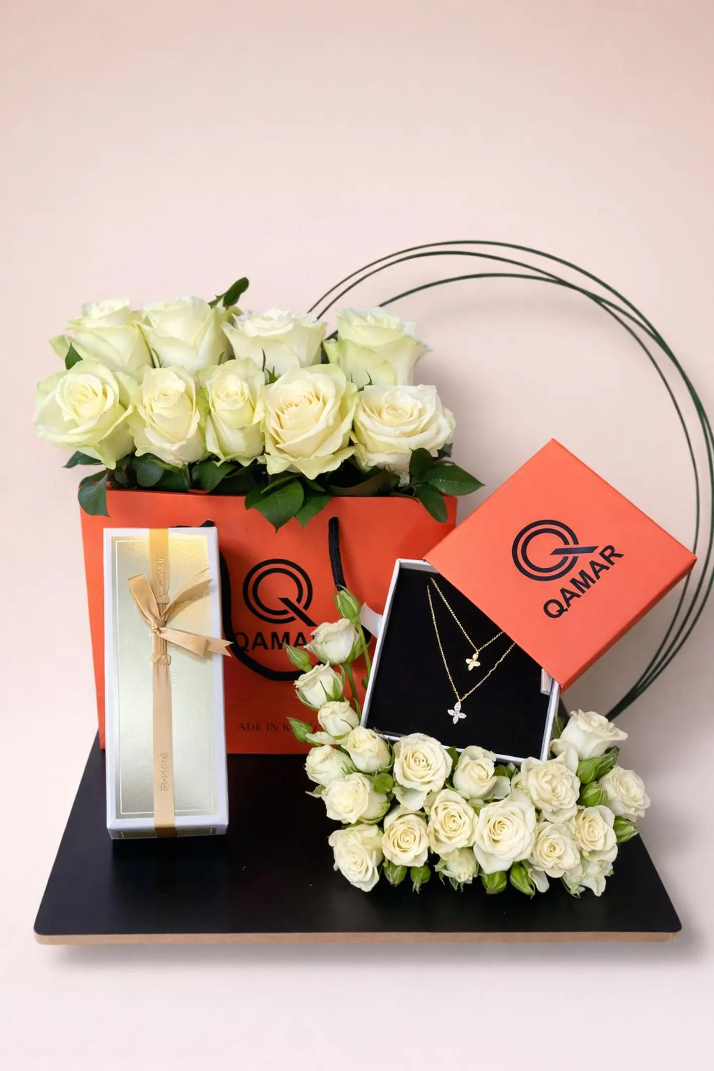 تنسيق سلسال مع ورد 7