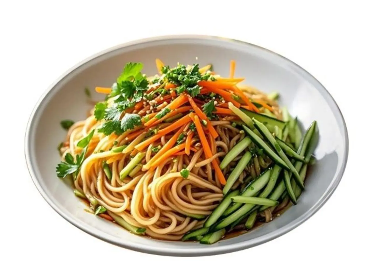 Shredded Chicken Cold Noodles