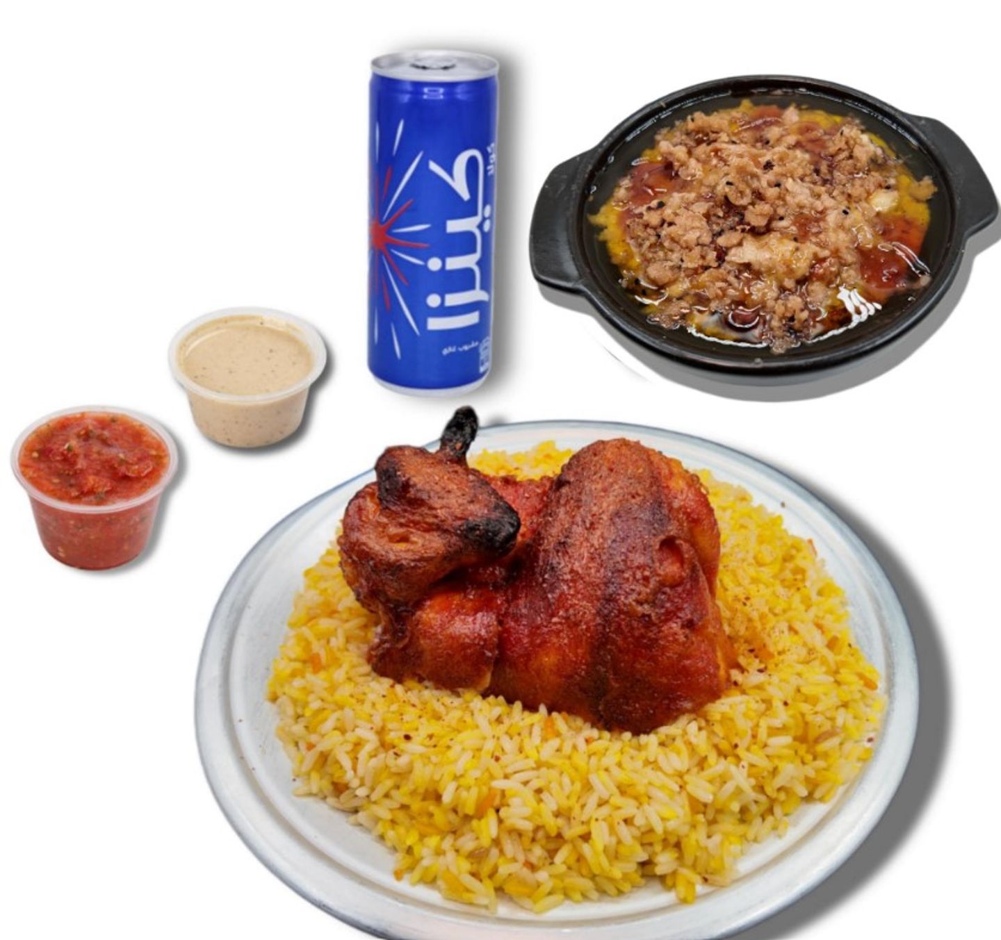 عرض وجبة دجاج تجميرة