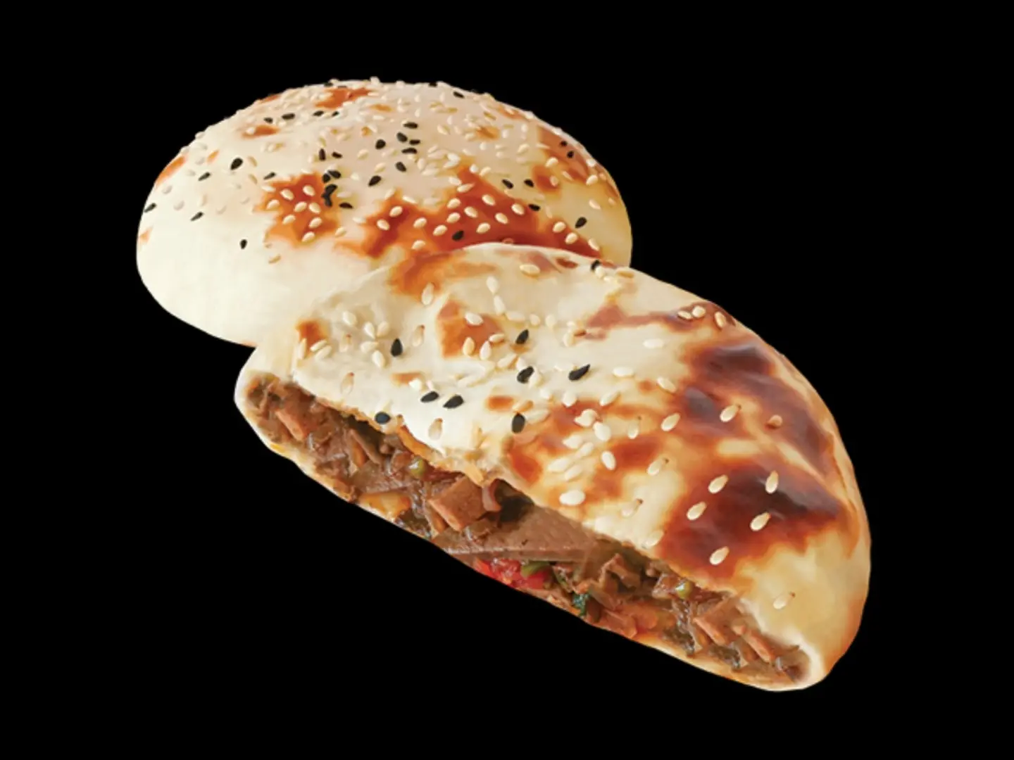فطيرة ساندوتش الكبدة