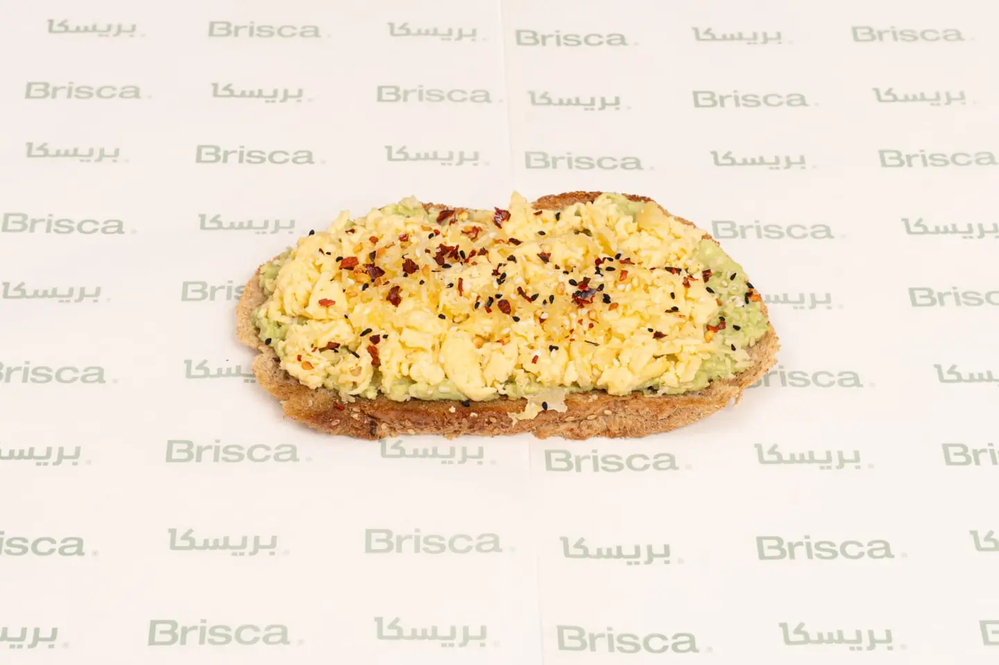Scrambled Egg Sourdough With Avocado
