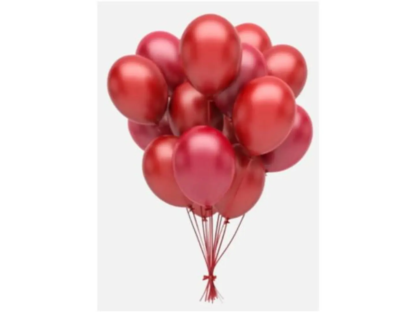 بالونات أحمر