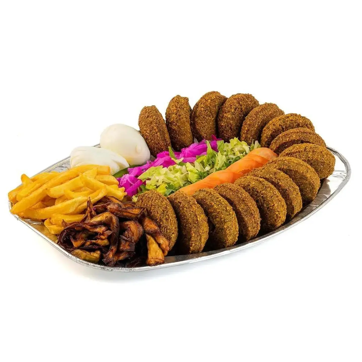 Waleed Falafel Plate For 7 Persons