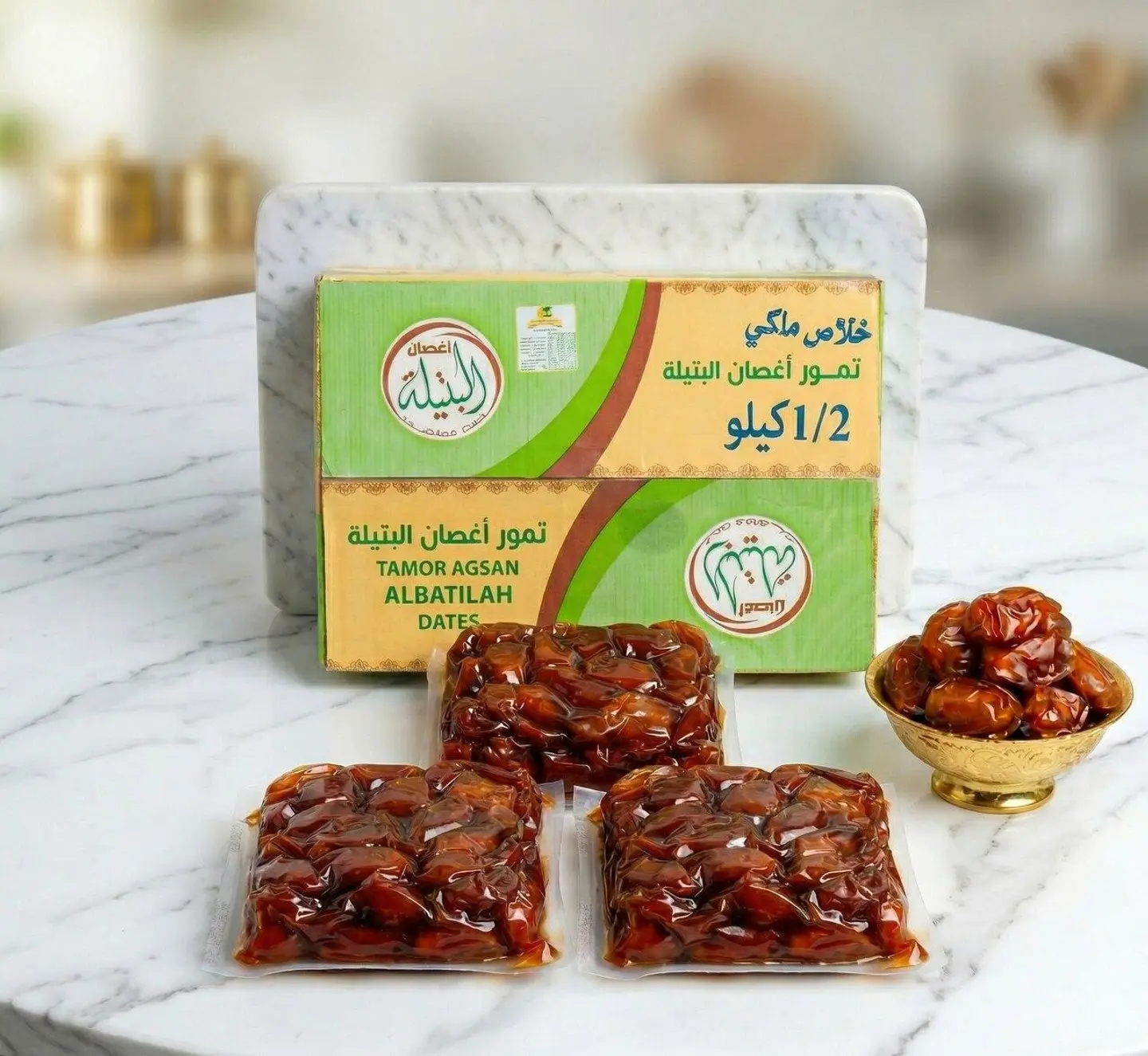 Premium Qassim Khalas 500g   Ctn