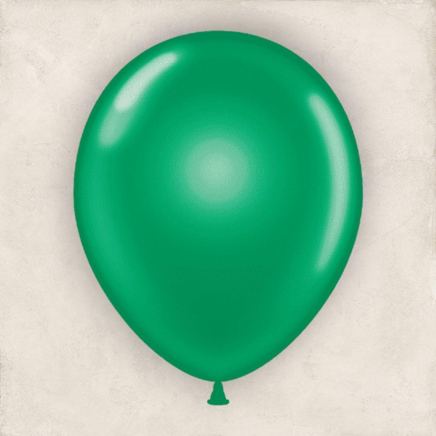 Green Helium Balloon
