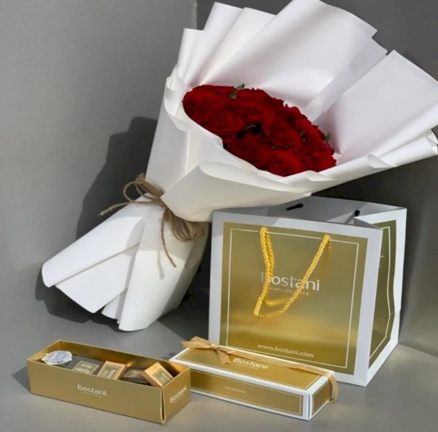 تنسيق ورد مع شوكلاتة بستاني 24