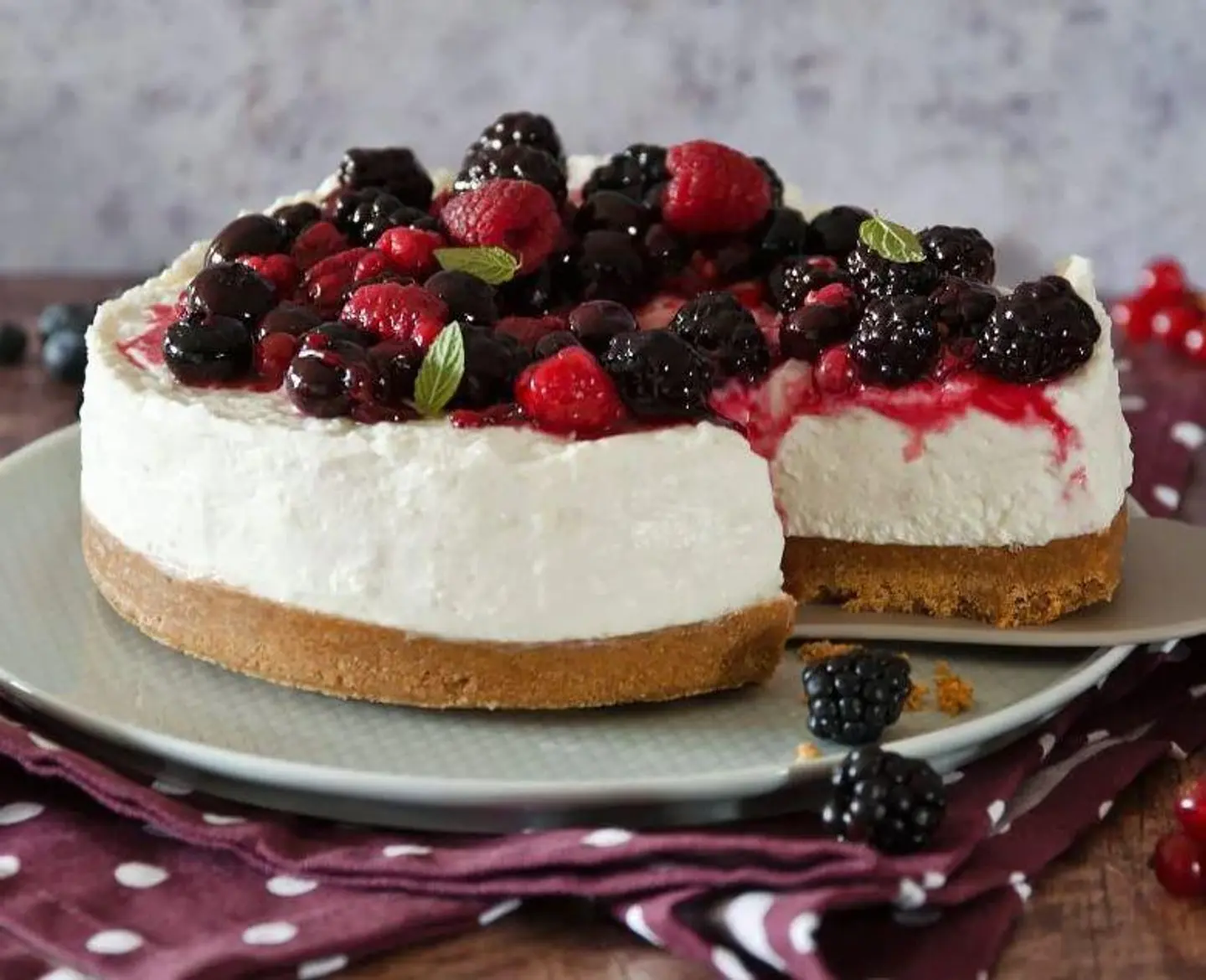 Mix Berry Cheesecake