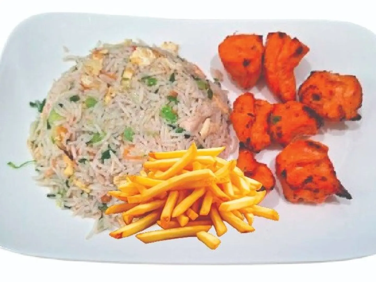 Chicken Boti With Rice