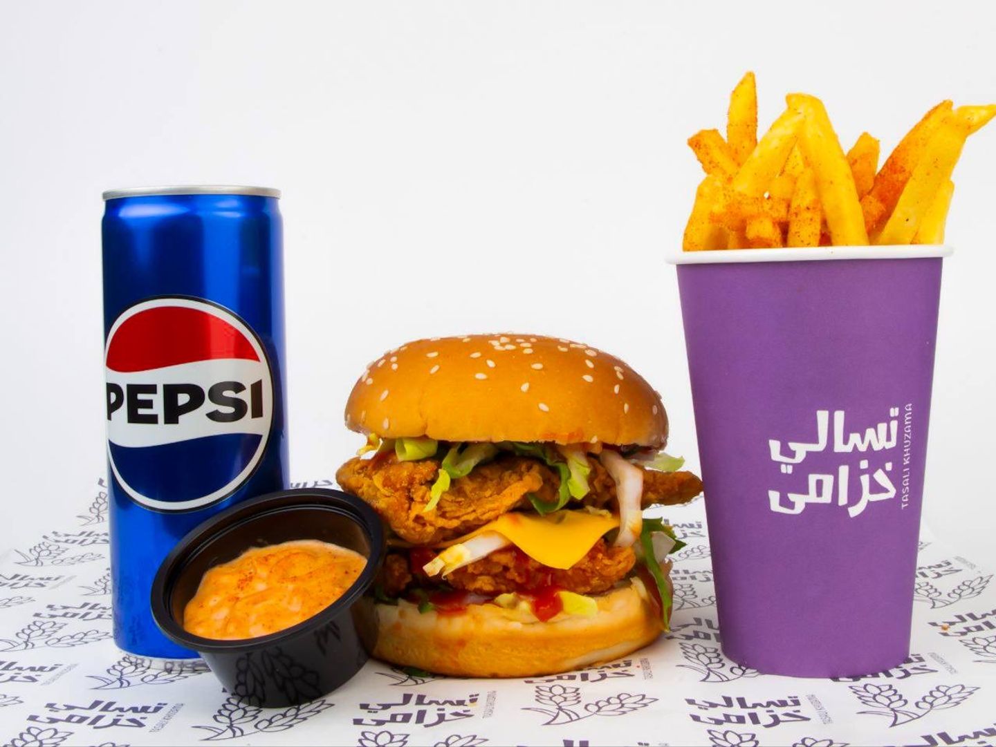 وجبة برجر زنجر دبل