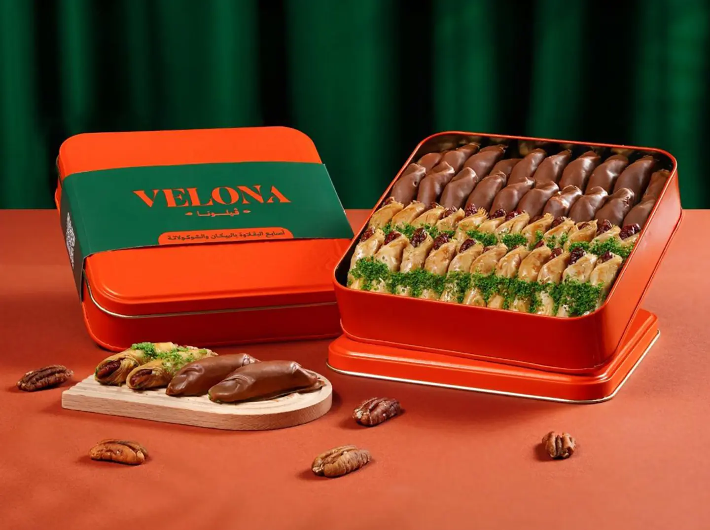 بقلاوة فيلونا شوكلت بيكان - صغير