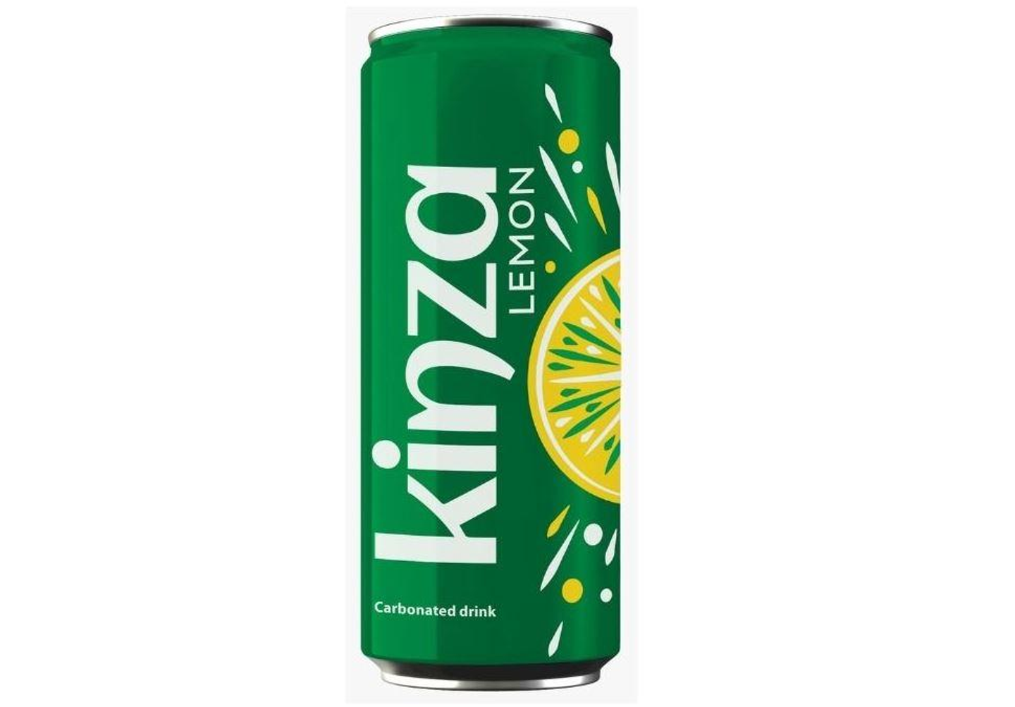 كينزا لليمون مشروب غازي بنكهة فريدة ومنعشة مع نكهة الليمون