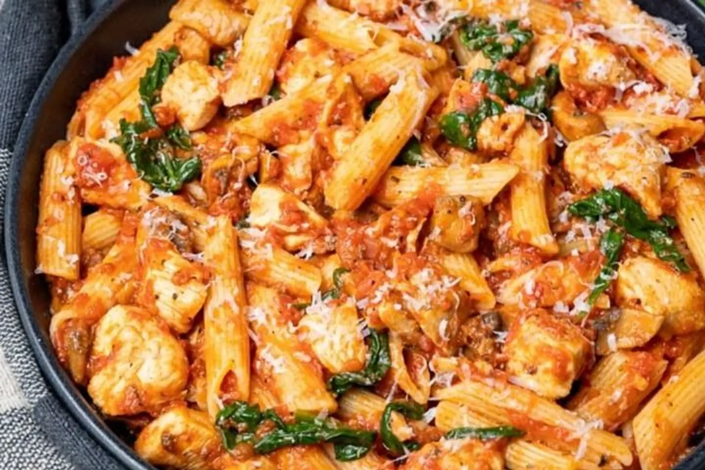 Red Chicken Pasta