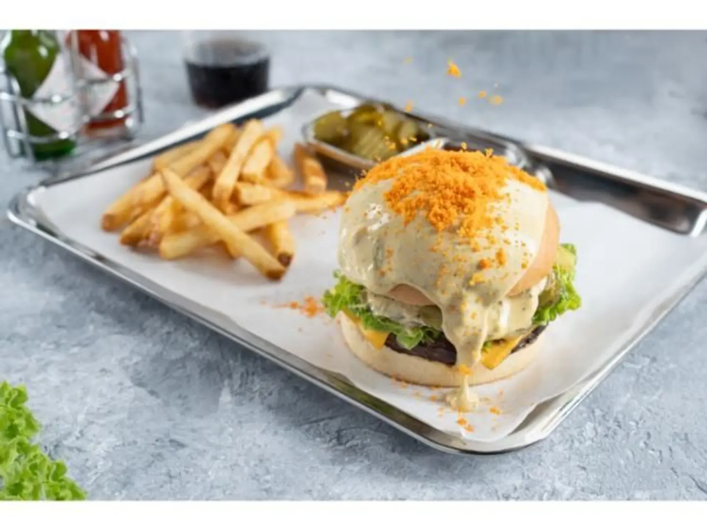 برجر دجاج مشوي