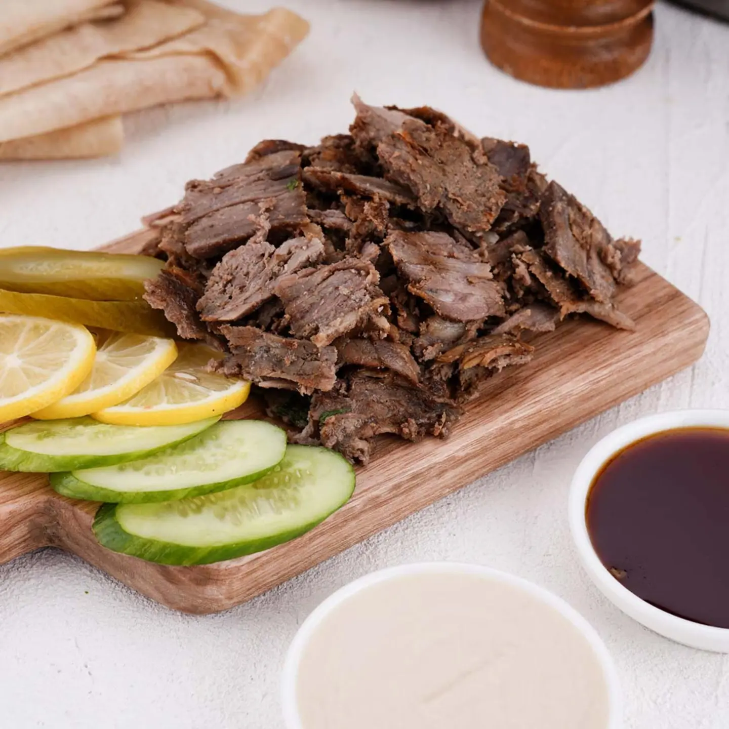 Meat Shawarma Plate Quarter Kilo