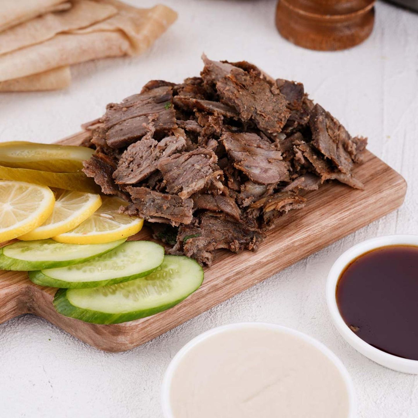 Meat Shawarma Plate Quarter Kilo