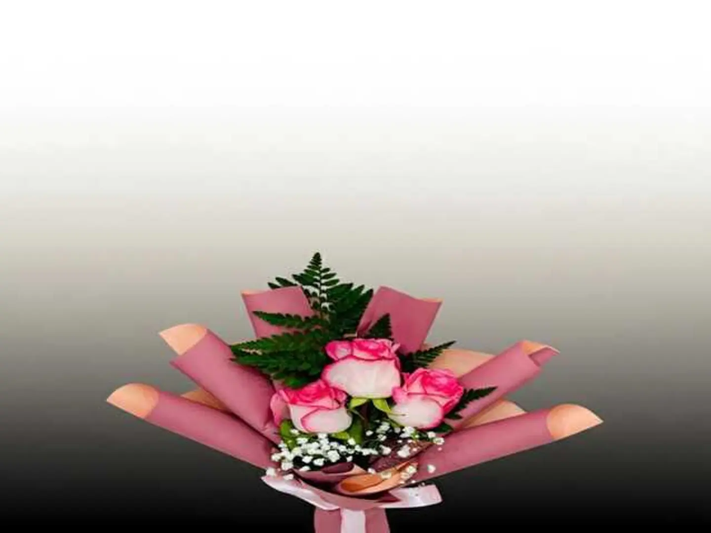 ثلاث ورود مع الملحقات