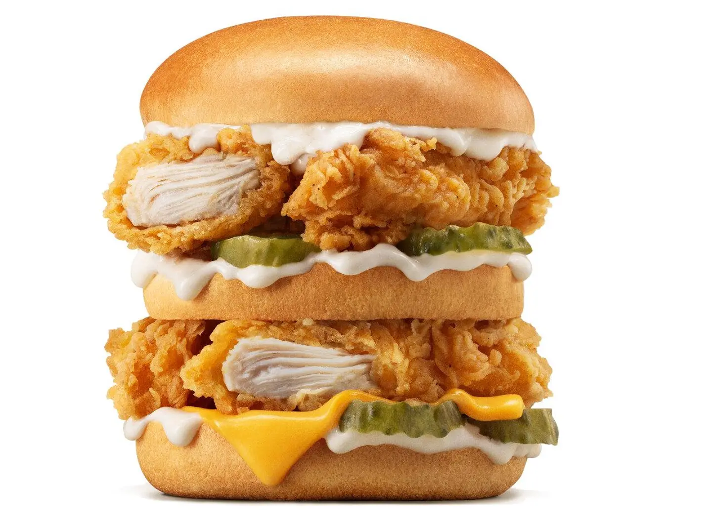 Double Hardee Chicken Sandwich