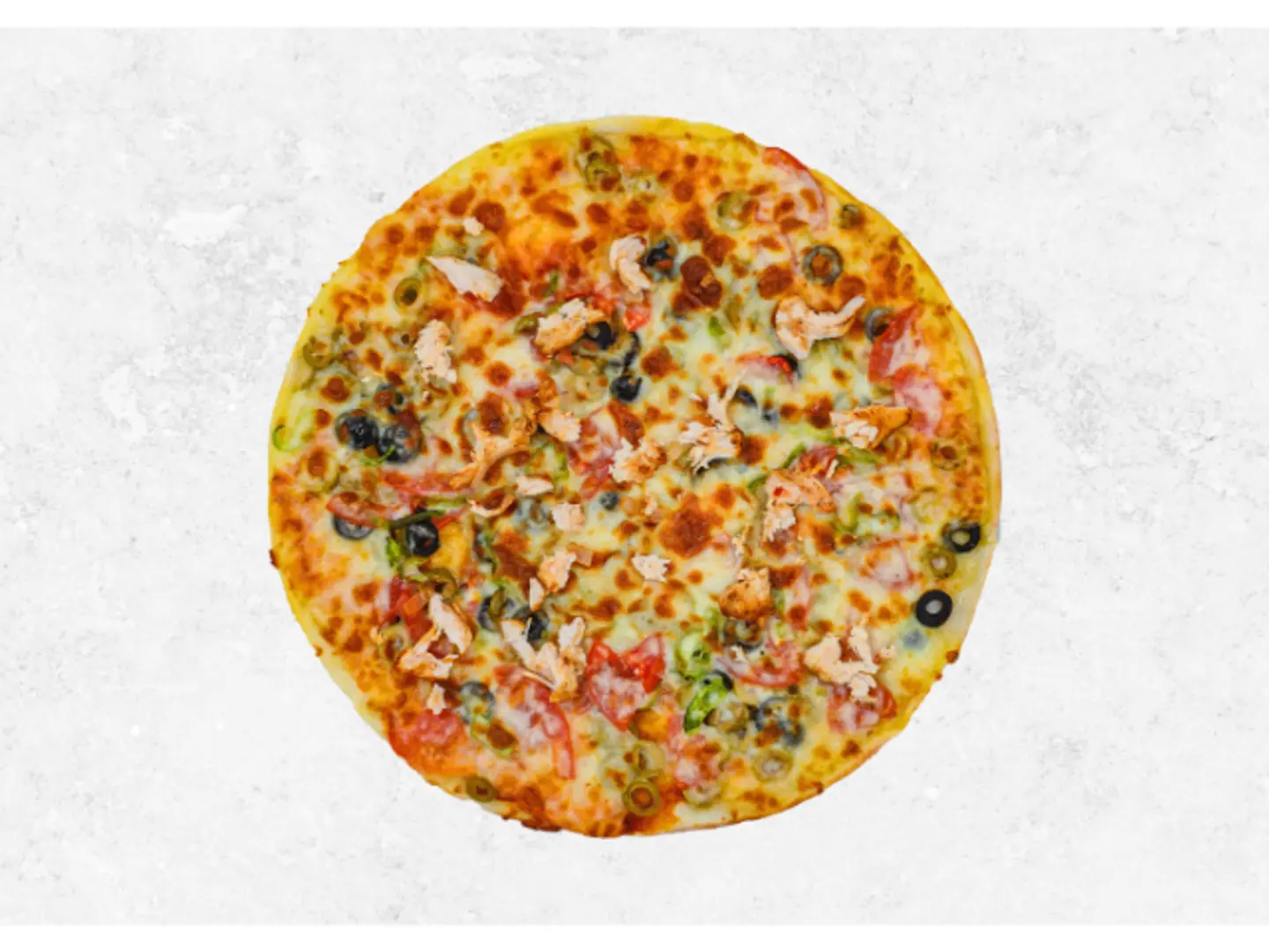 بيتزا دجاج رانش - وسط