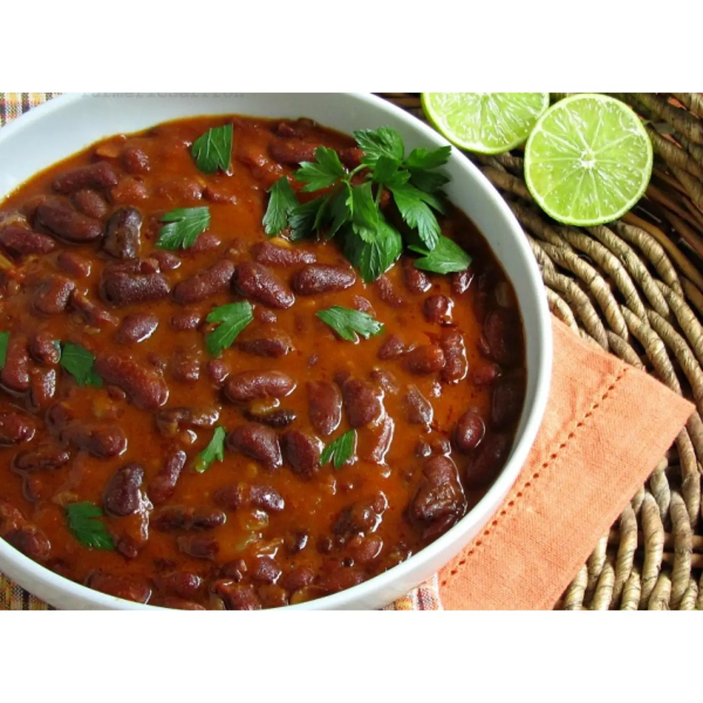 Wet Red Kidney Beans