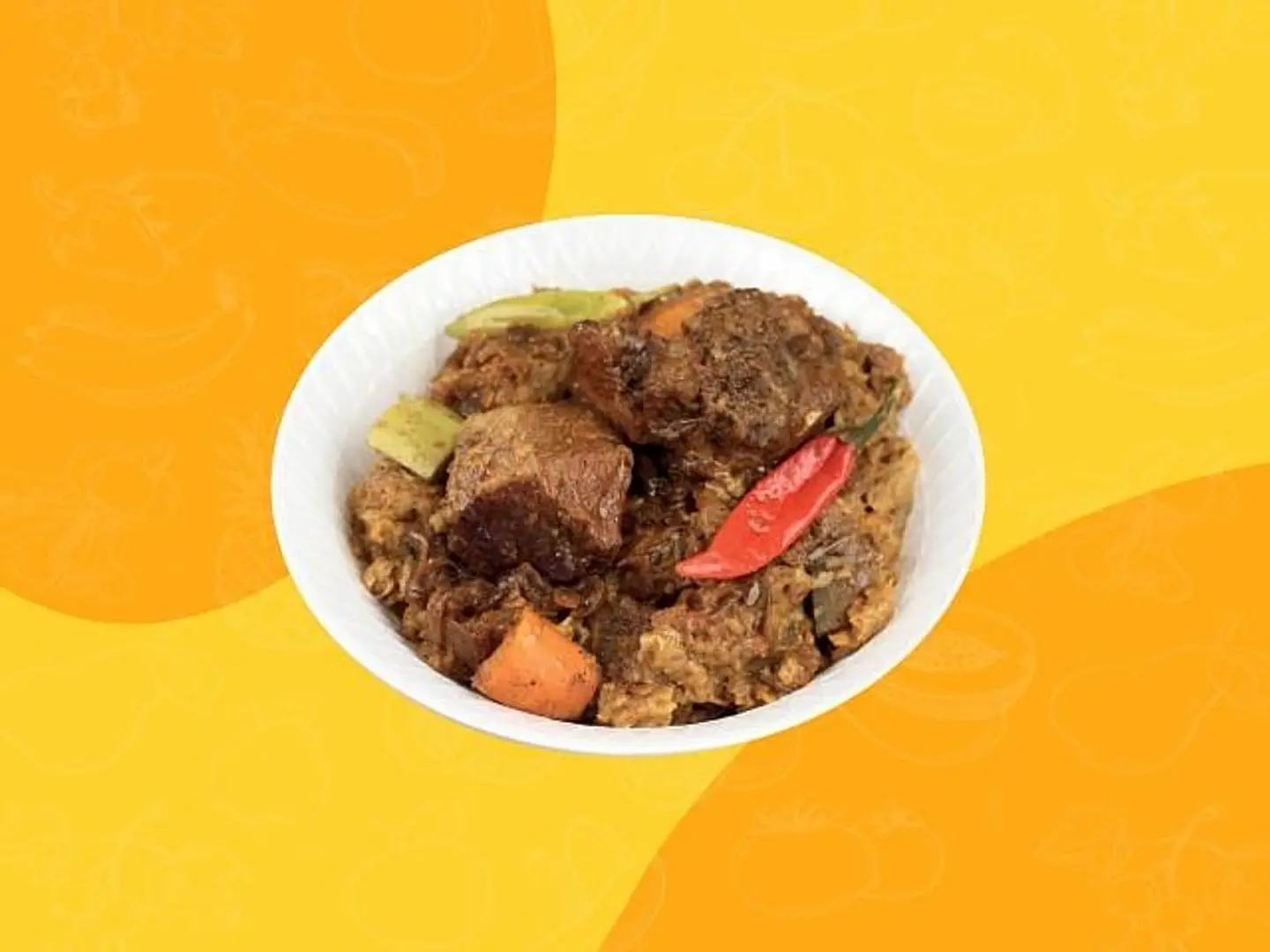 قرصان باللحم الحاشي صغير