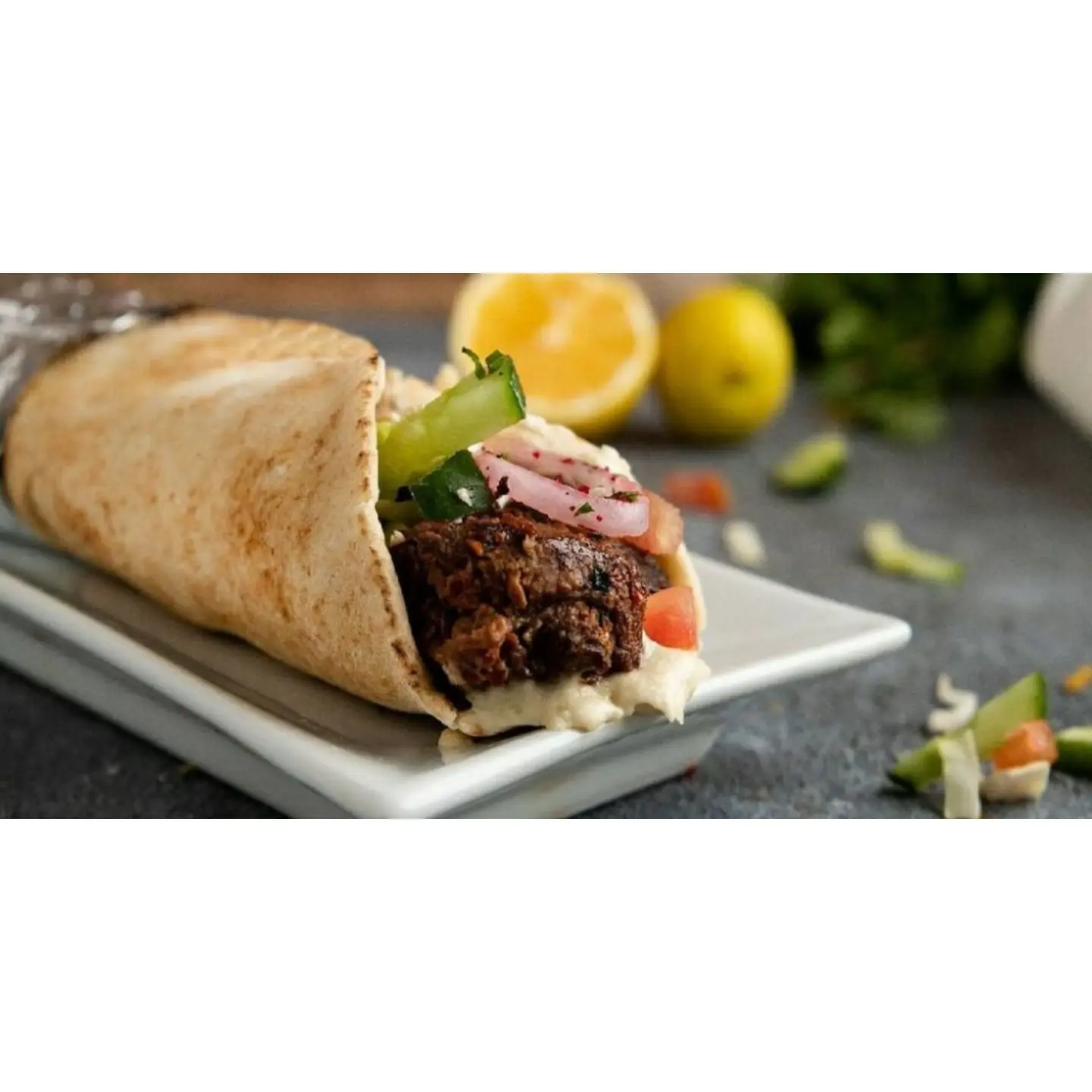 Meat Kebab Sandwich