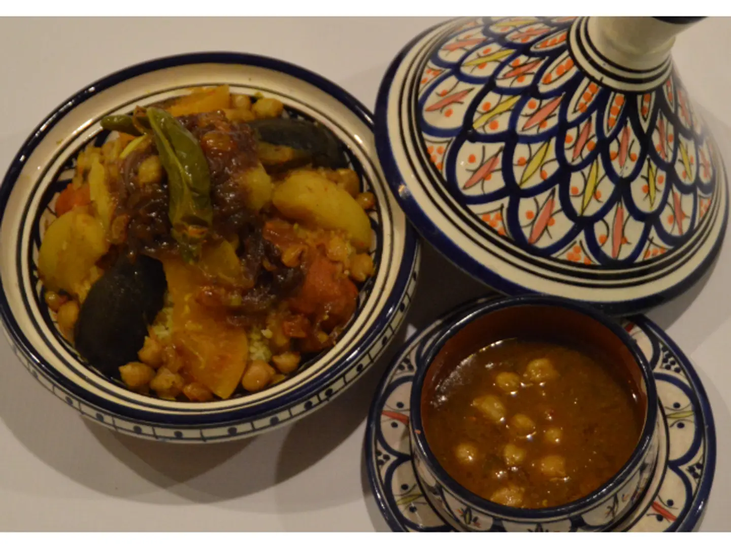 طاجن كسكس مع الخضار فقط