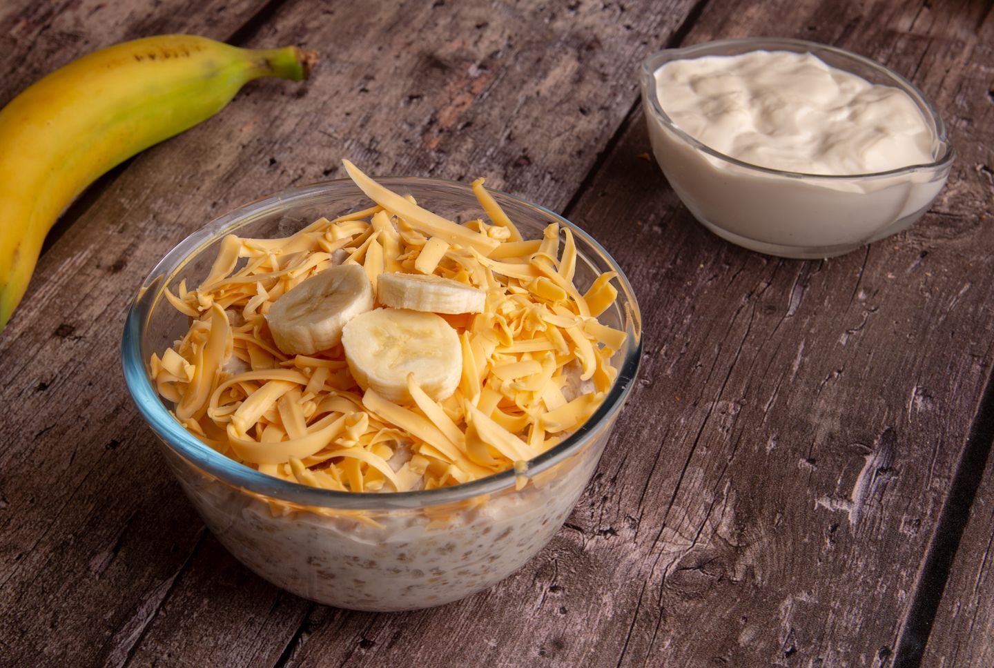 Plain Masoub With Cheddar Cheese