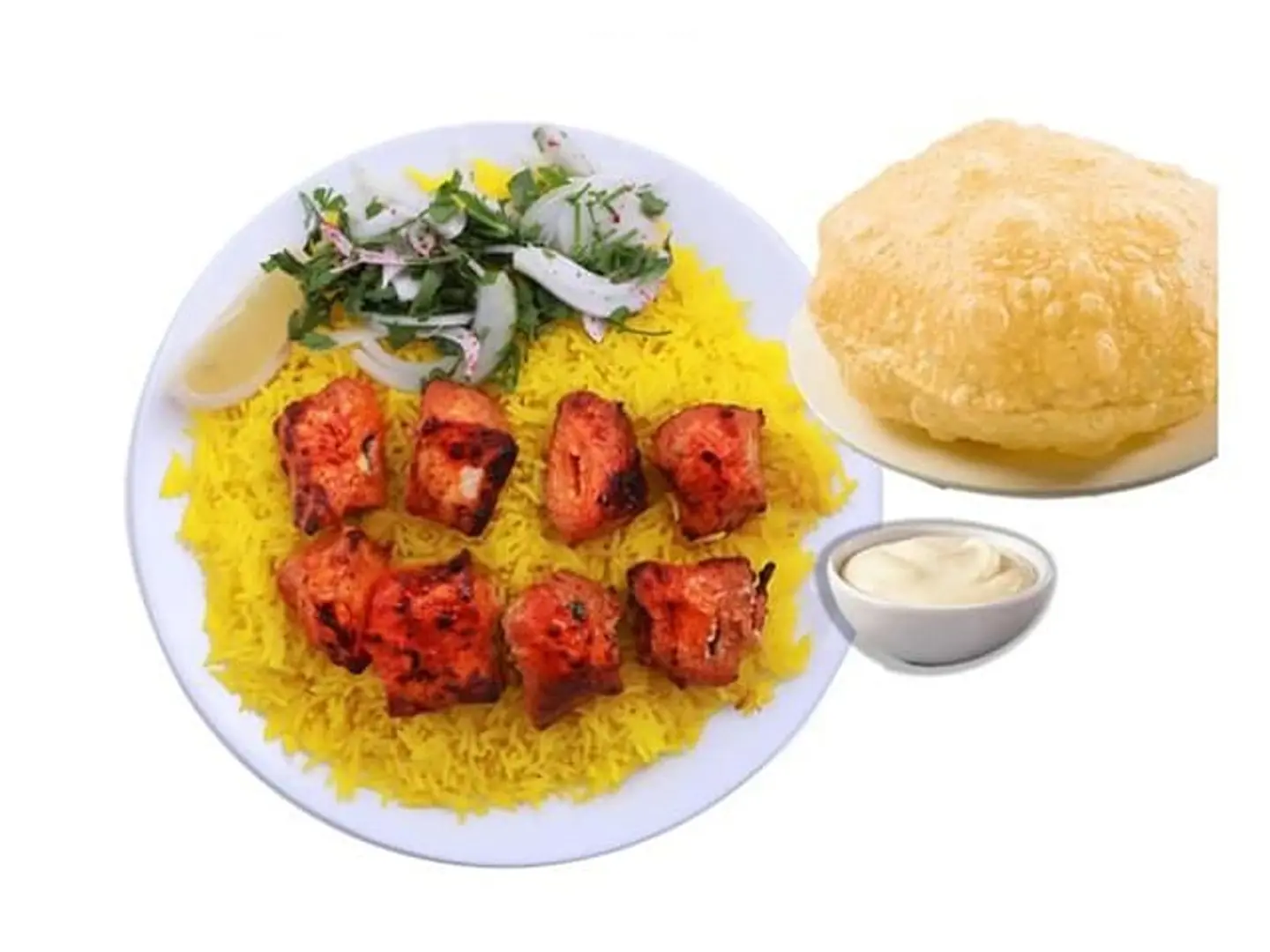 Chicken Tikka With Rice