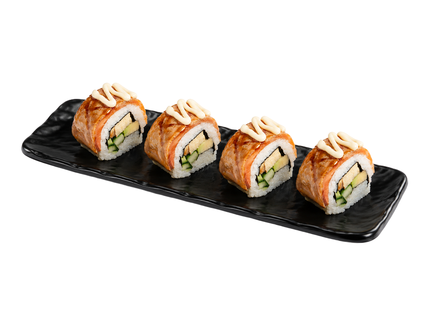Rainbow Uramaki (4pcs)