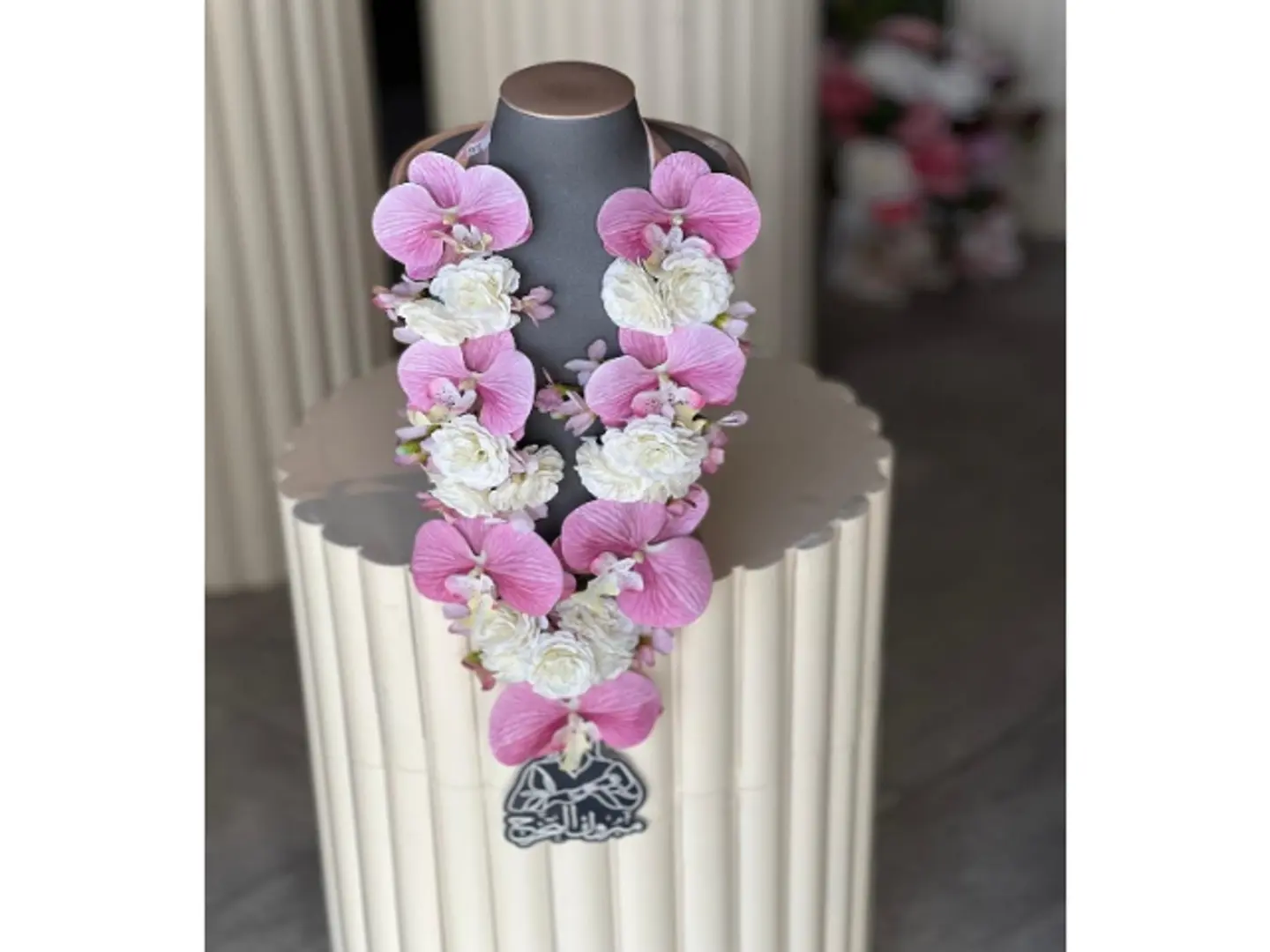 عقد ورد صناعي6