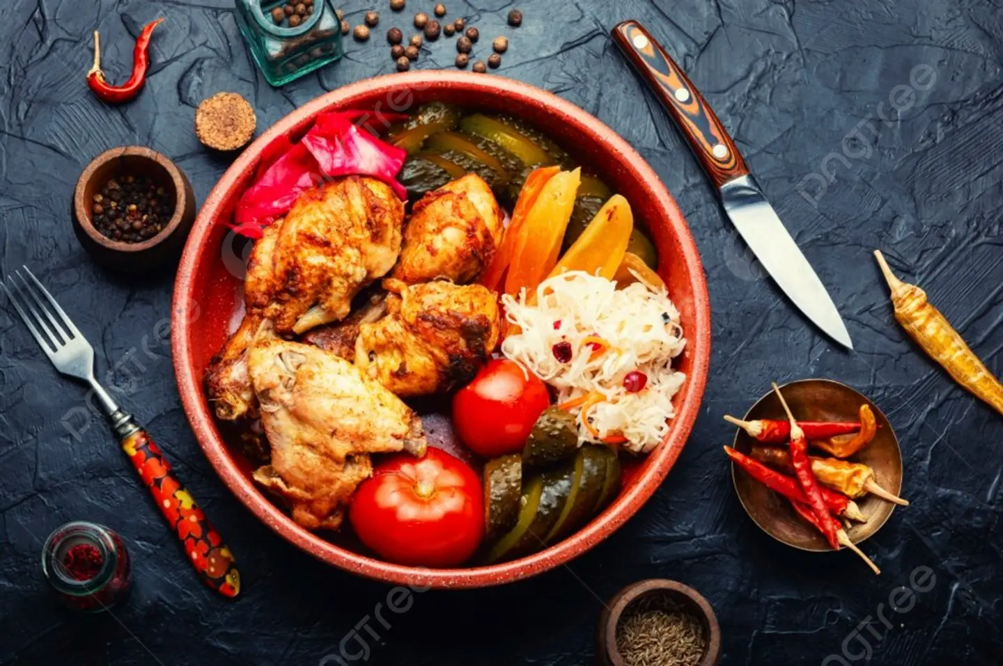 دجاج زنجبيل