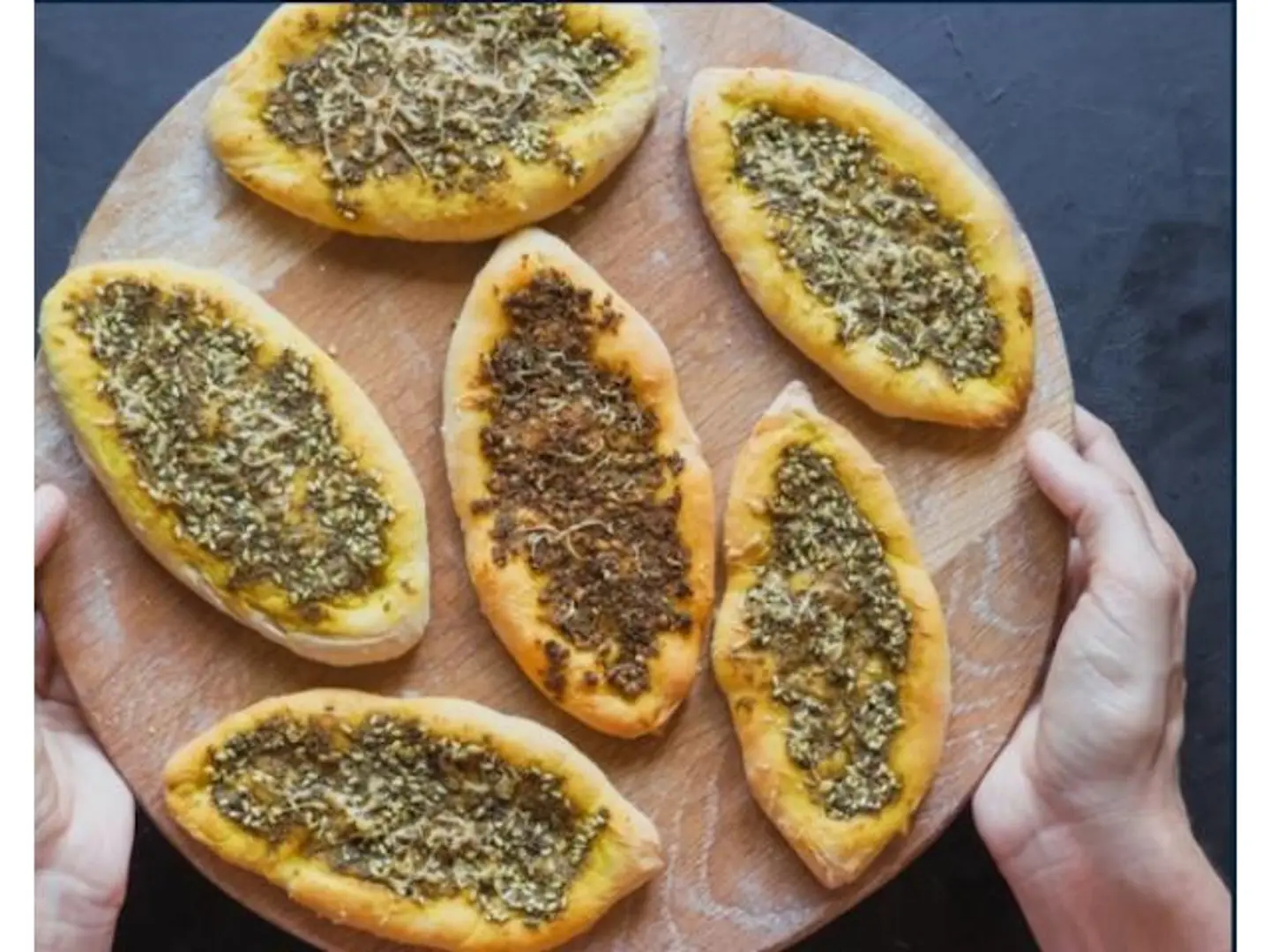 فطيرة زعتر