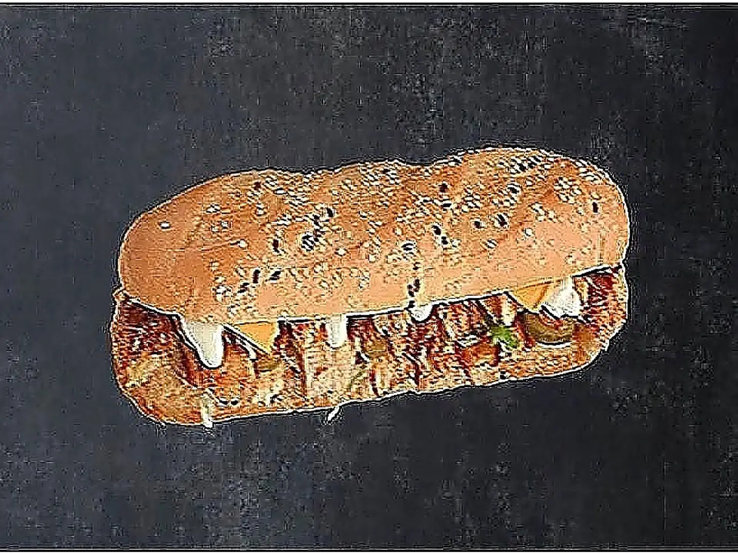 Shawarma Kudu Sandwiche Large