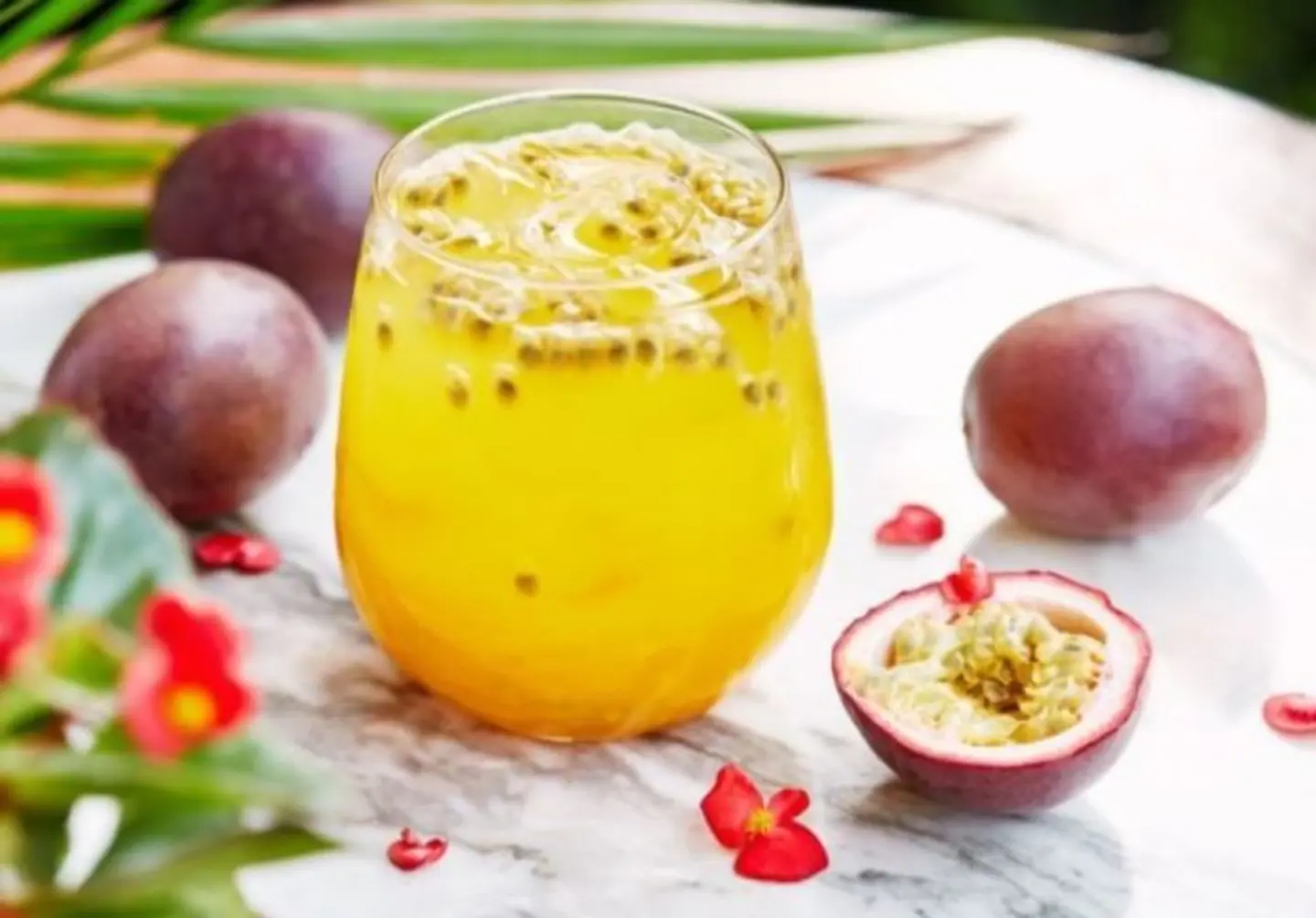 Passion Fruit Iced Tea