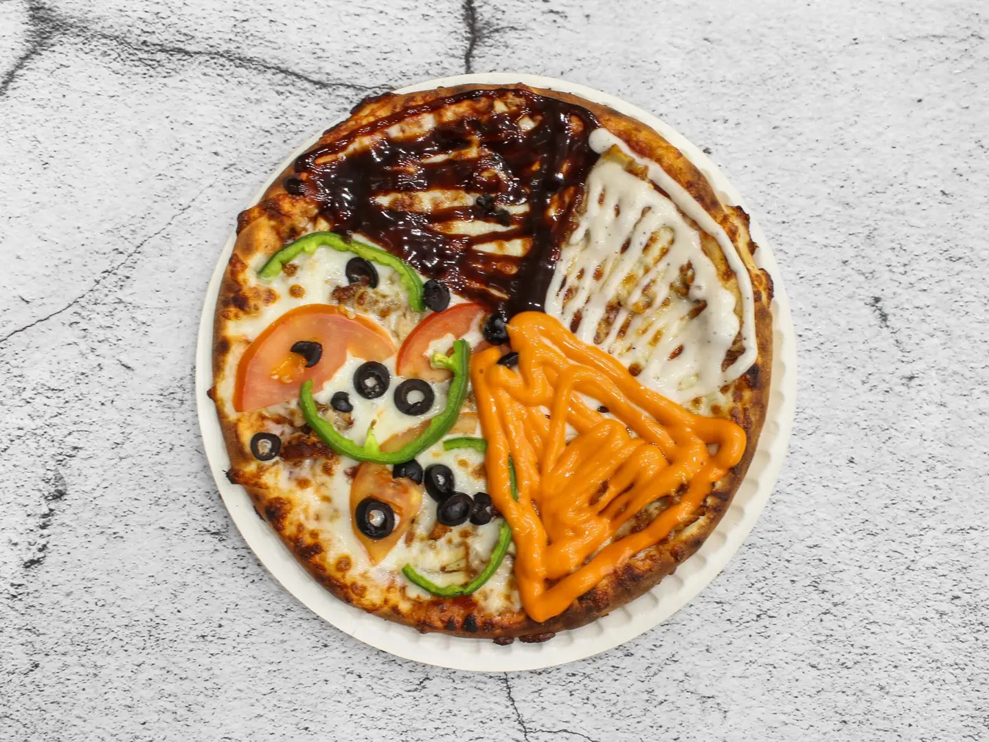 بيتزا الفصول الاربعه