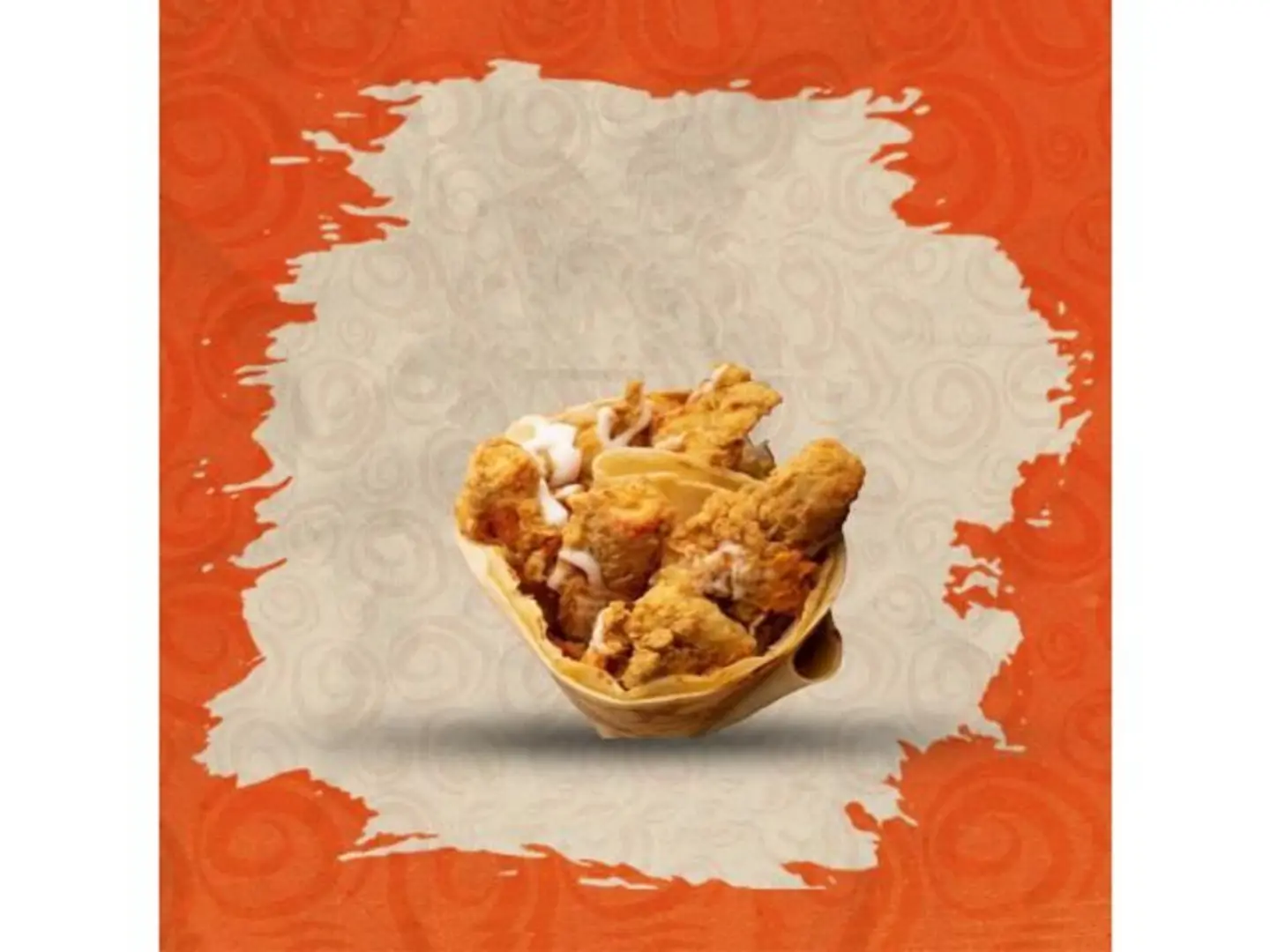 Crispy Chicken Crepe