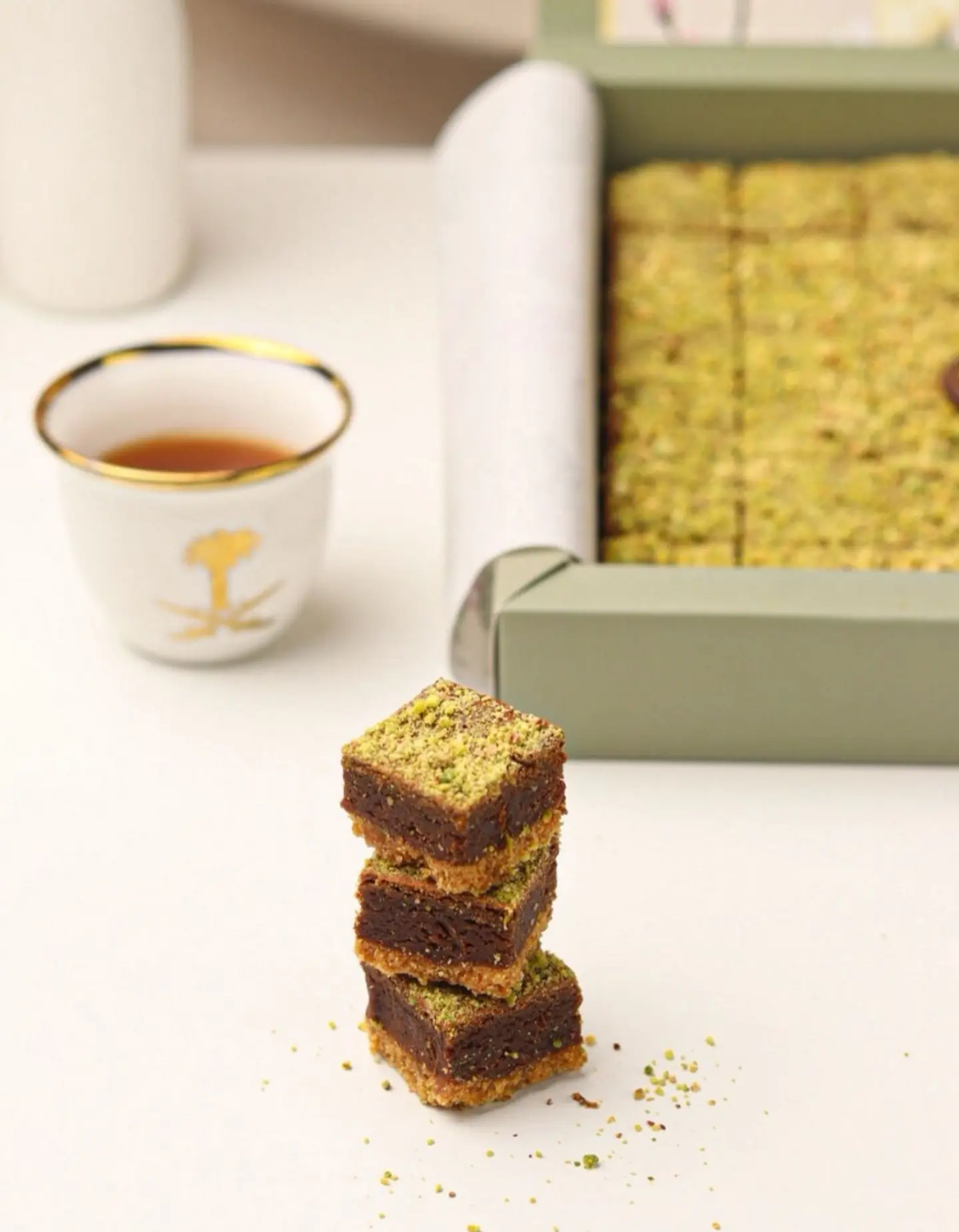 Toasted Milk Semolina Cubes
